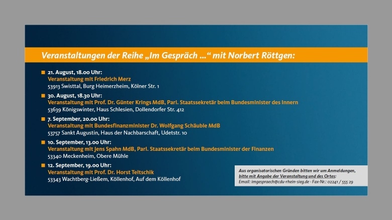 Einladung "Im Gespräch..."