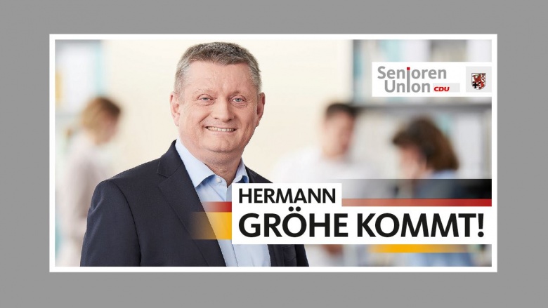 Hermann Gröhe kommt!