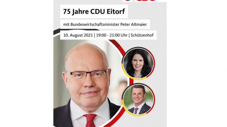 75 Jahre CDU Eitorf mit Peter Altmaier