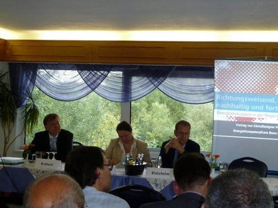 1. Energiepolitische Podiumsdiskussion des AK Wirtschaft (Juli 2011)
