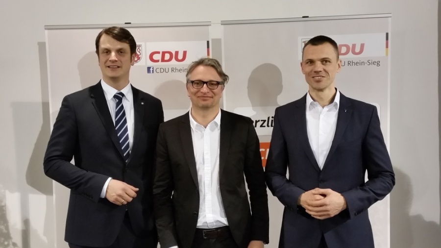 1. Vorstellungsrunde Landtagswahlkreis 25 in Hennef (März 2016)