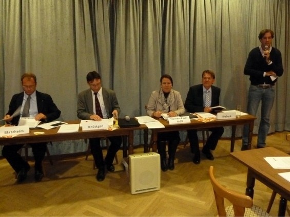 2. Energiepolitische Podiumsdiskussion des AK Wirtschaft (Oktober 2011)