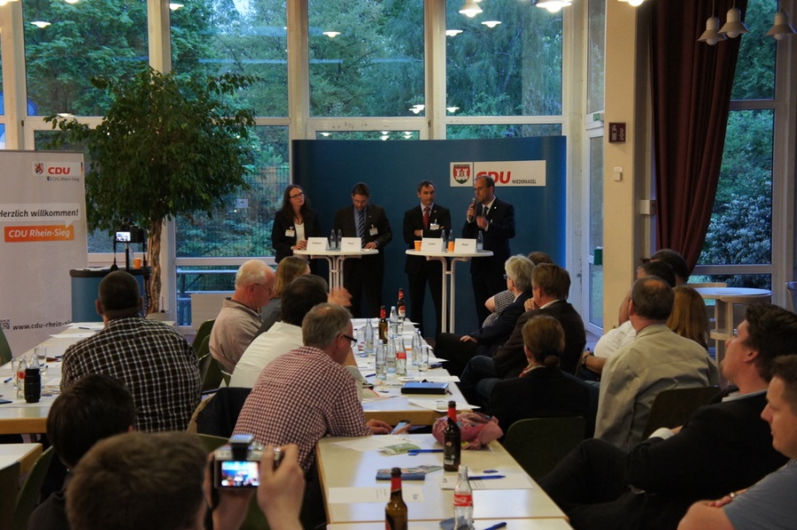 2. Vorstellungsrunde Landtagswahlkreis 28 in Niederkassel (Mai 2016)