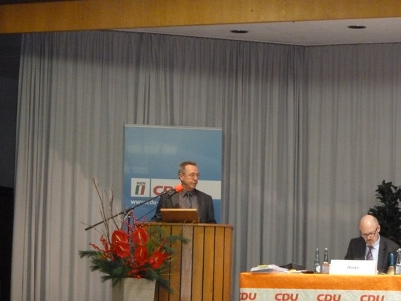 54. Kreisparteitag der CDU Rhein-Sieg in Windeck (November 2011)