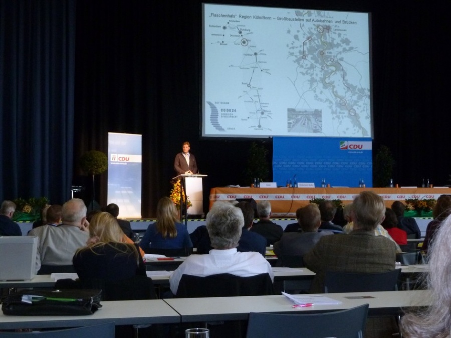 58. Kreisparteitag der CDU Rhein-Sieg in Hennef (November 2014)