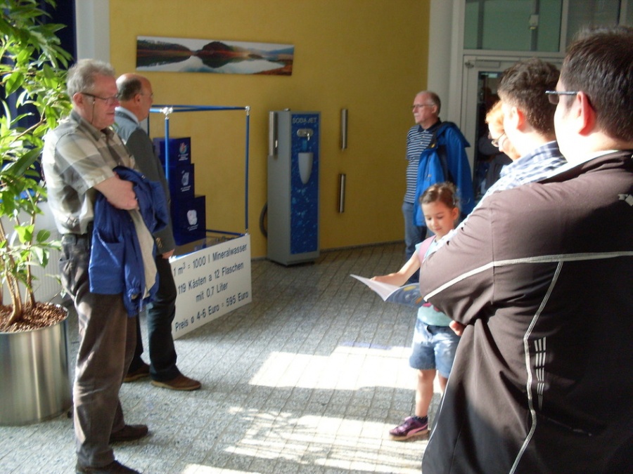 Besuch der Wahnbachtalsperre durch den AK Wirtschaft und Energie (Juli 2014)