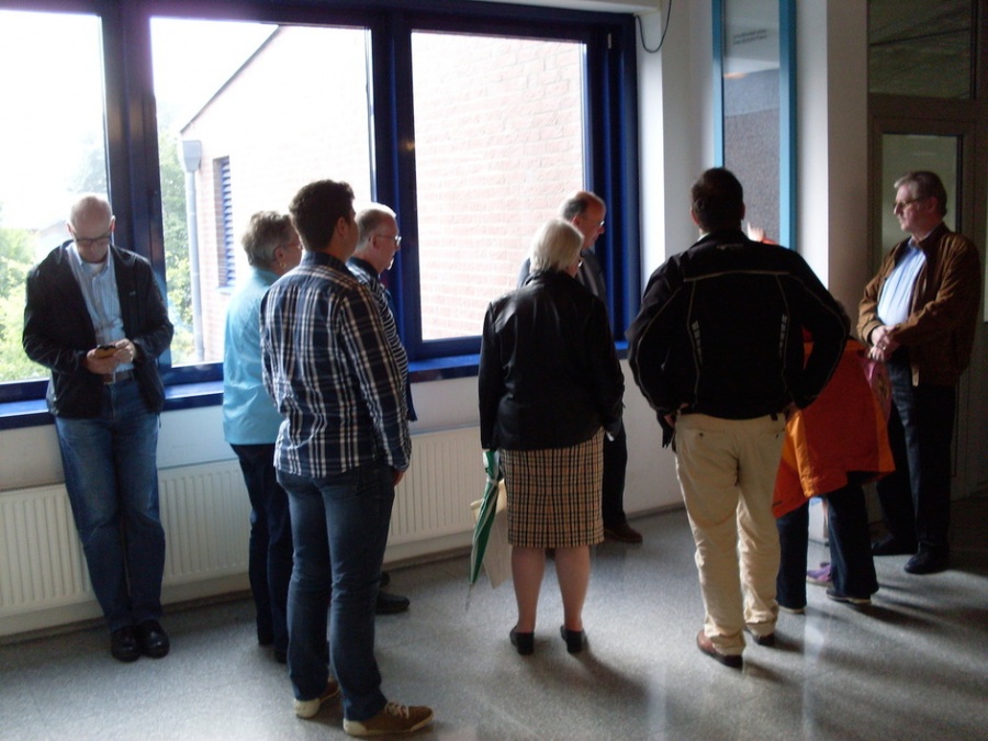 Besuch der Wahnbachtalsperre durch den AK Wirtschaft und Energie (Juli 2014)