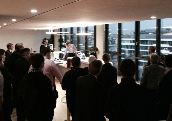 Besuch des Arbeitskreis Wirtschaft bei Microsoft (November 2013)