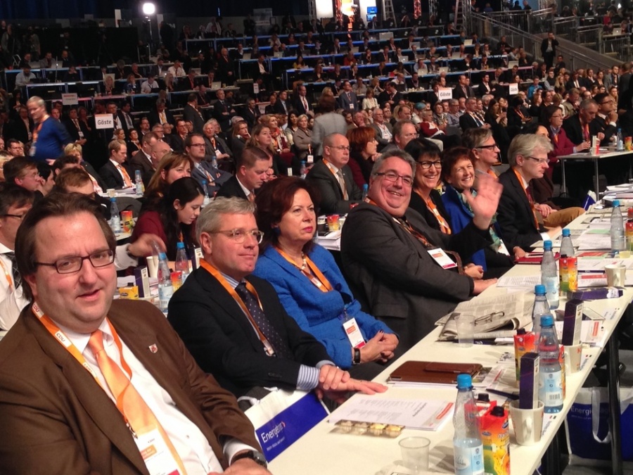 CDU Rhein-Sieg auf dem Bundesparteitag (Dezember 2015)