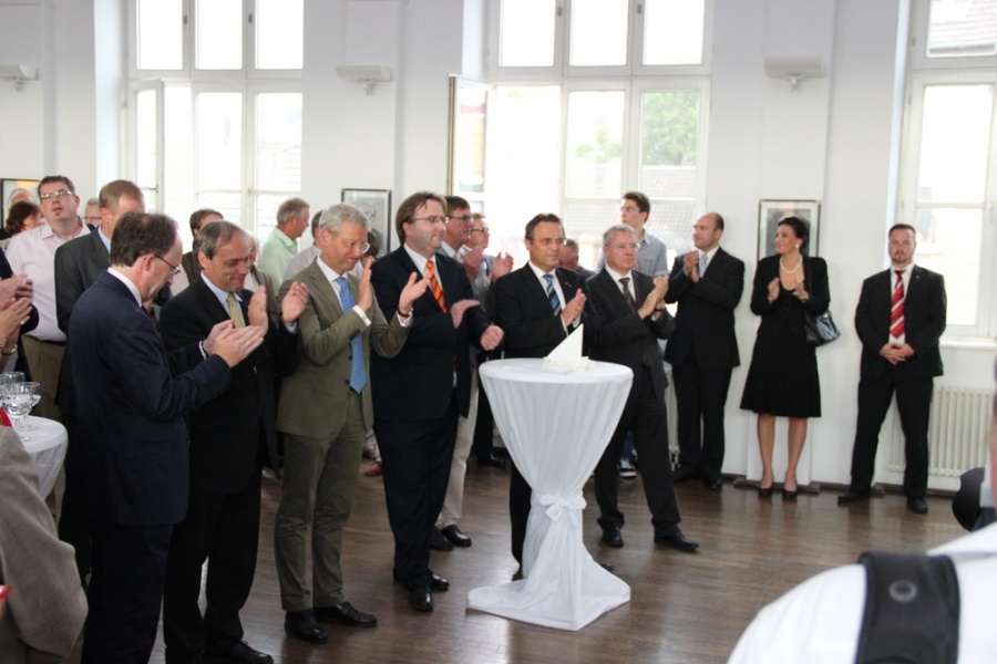 Empfang für das Ehrenamt mit Bundesinnenminister Friedrich (August 2013)