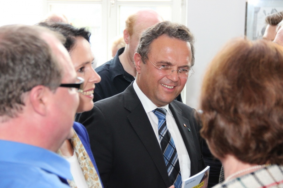 Empfang für das Ehrenamt mit Bundesinnenminister Friedrich (August 2013)