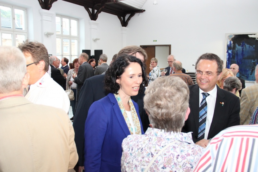 Empfang für das Ehrenamt mit Bundesinnenminister Friedrich (August 2013)