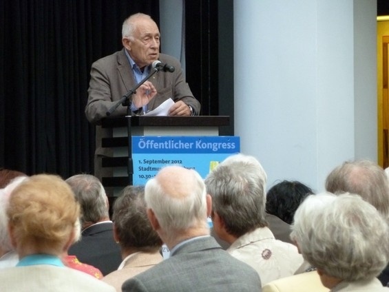 Öffentlicher Kongress zum Thema Werte mit Heiner Geißler (September 2012)