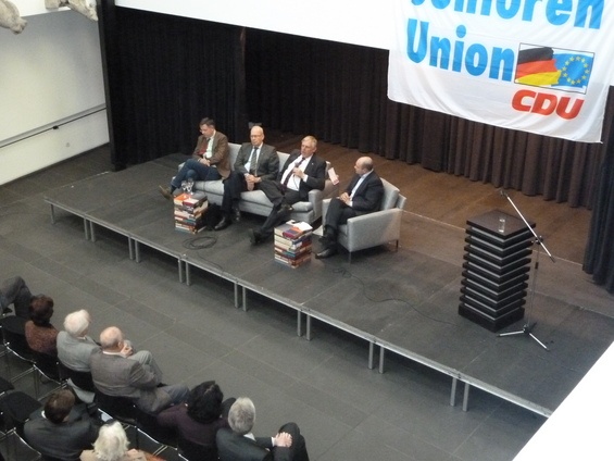 Podiumsdiskussion Arbeit und Alter der Senioren Union Rhein-Sieg (April 2013)