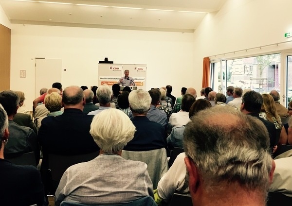 Veranstaltung mit Norbert Röttgen zur Außenpolitik (Juni 2016)