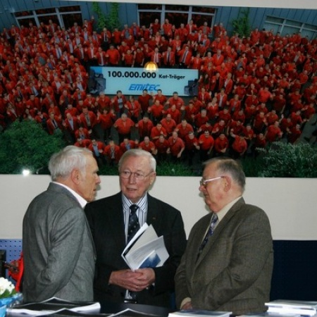 Besuch der EMITEC GmbH von AK Wirtschaft und MIT Rhein-Sieg (Februar 2012)