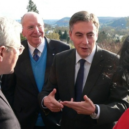 David McAllister zu Besuch im Adenauerhaus in Rhöndorf (März 2014)