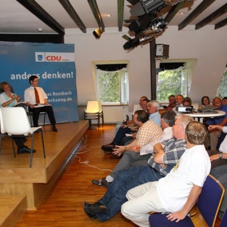 Veranstaltung zur Breitbandversorgung im Kreisgebiet (2009)